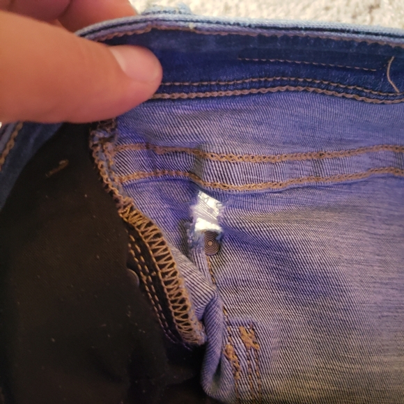 GUC Buckle Black Distressted Riped Jeans unknown fit no or size skinny stretch - Picture 9 of 16